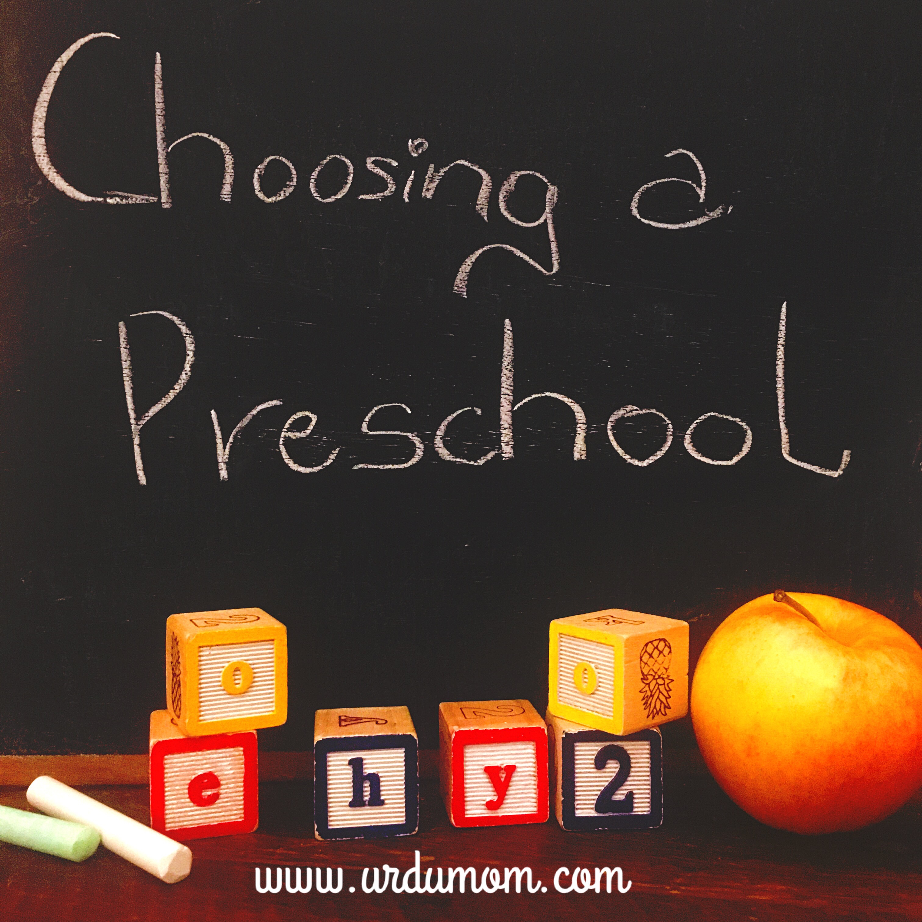 How to choose the best preschool