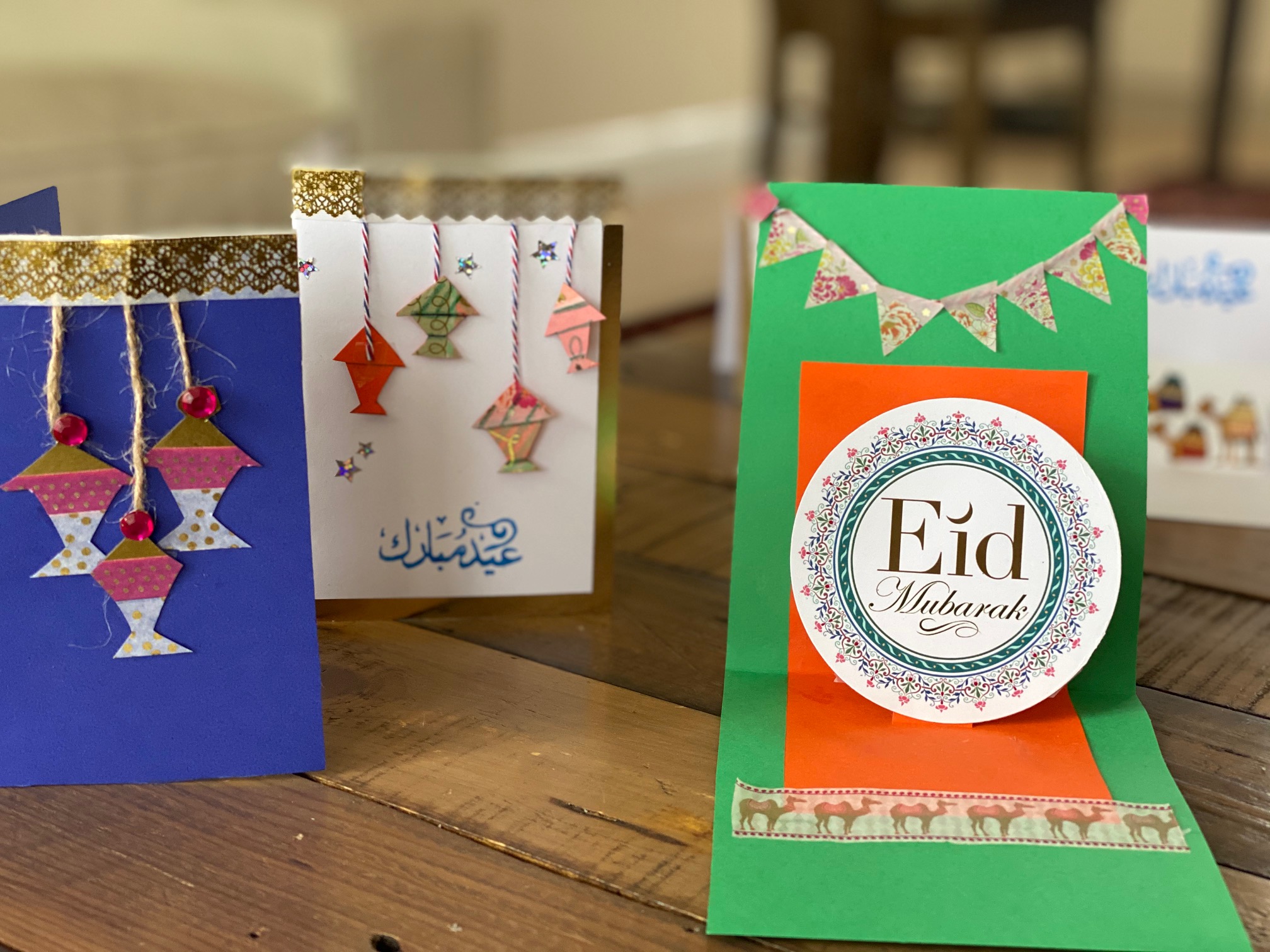 How To Make 3D Pop-Up Eid Cards