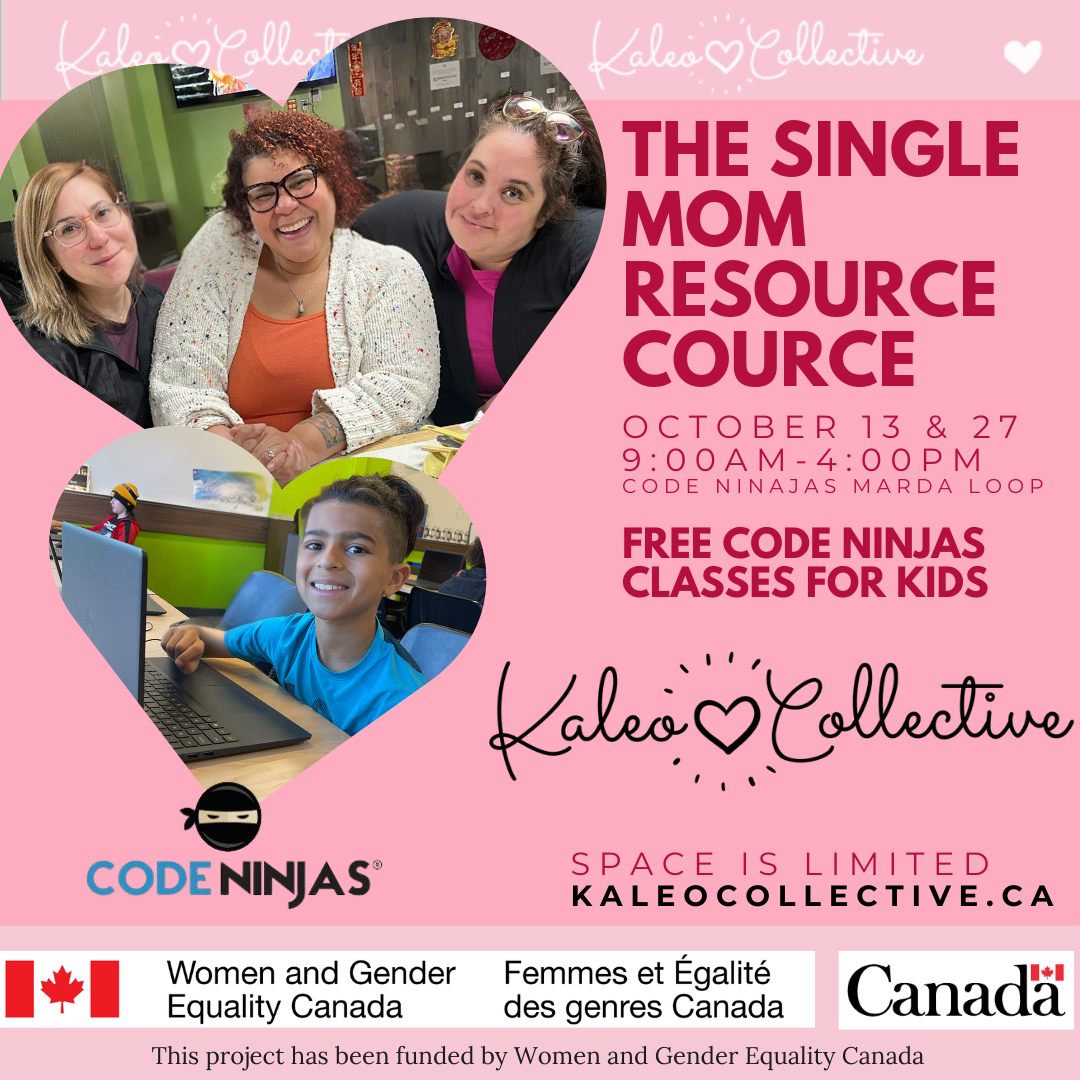 single moms resource course in Calgary