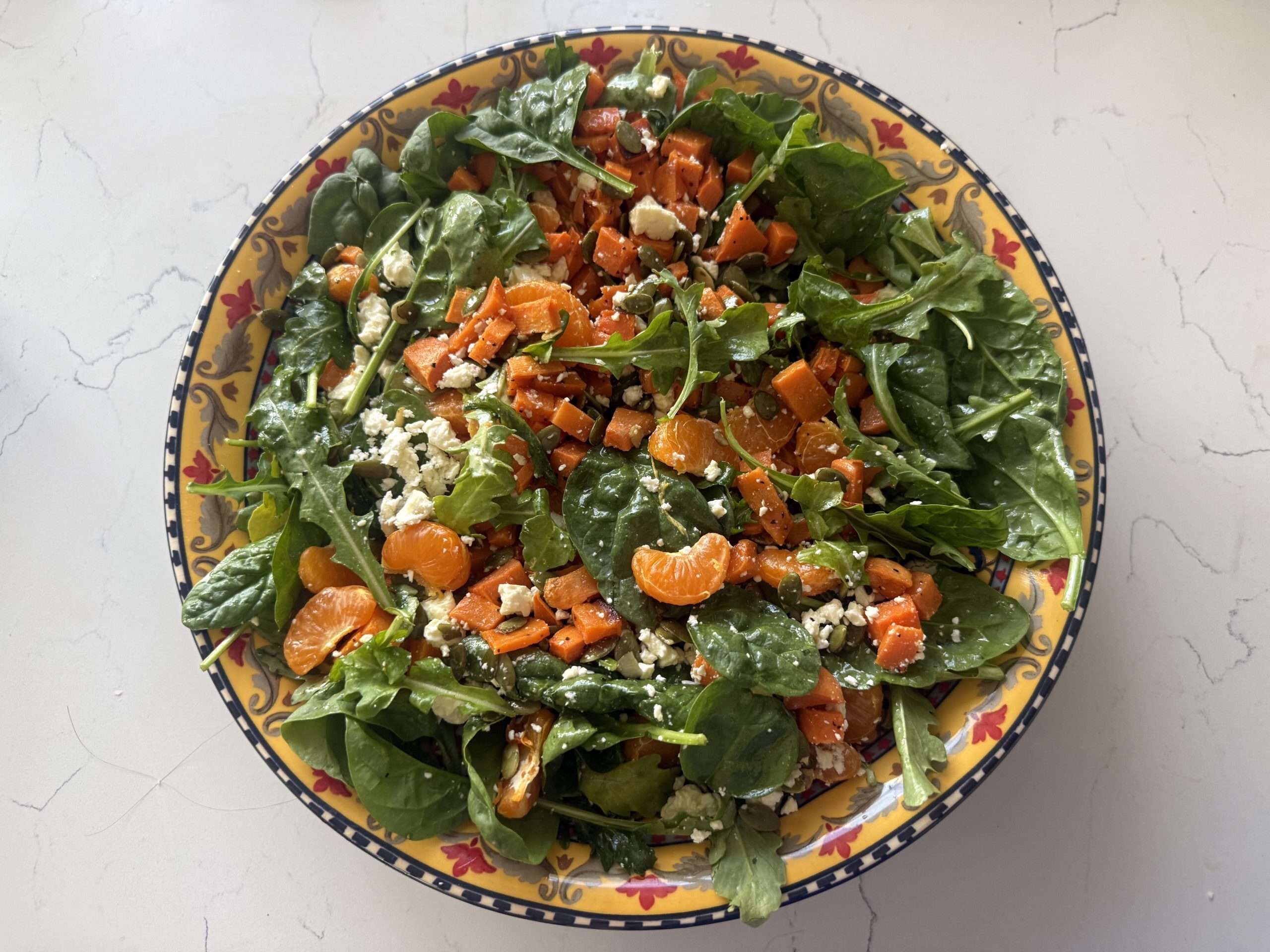 Arugula Spinach and Butternut Squash Recipe